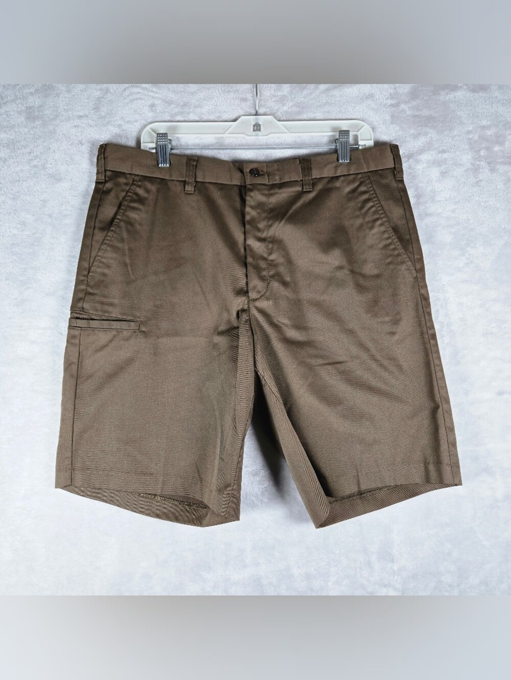 WearGuard UPS Uniform Employee Shorts Mens Size 34 Brown Driver Workwear 10”